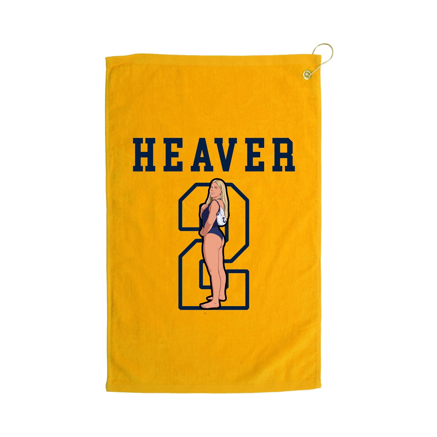 Golf Towel — Shirsey in Gold