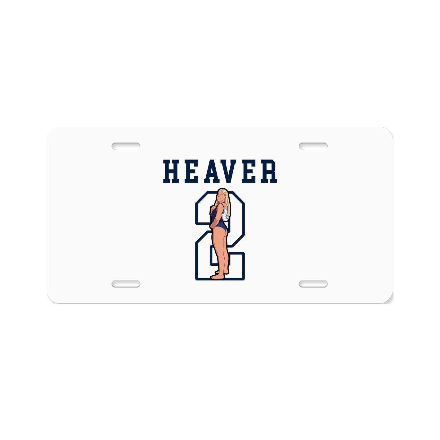 License Plate — Shirsey in Classic