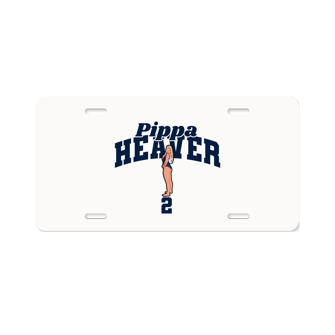 License Plate — Signature Arch in Classic