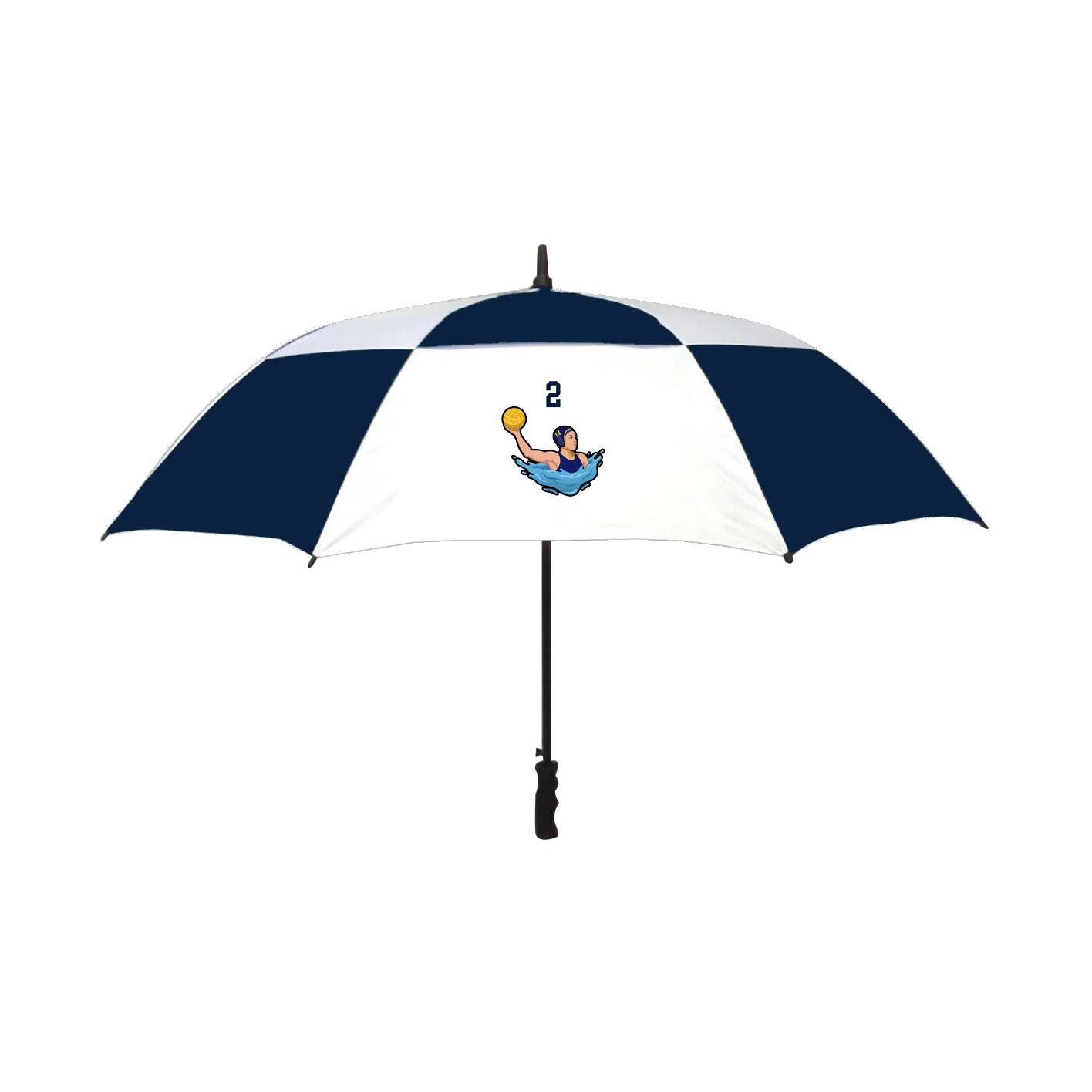 Golf Umbrella — Number Top in Navy