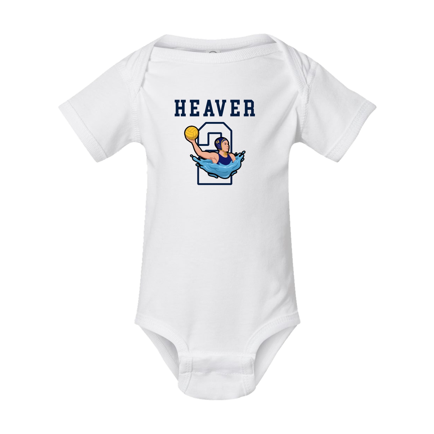 Baby Onesie — Shirsey in White