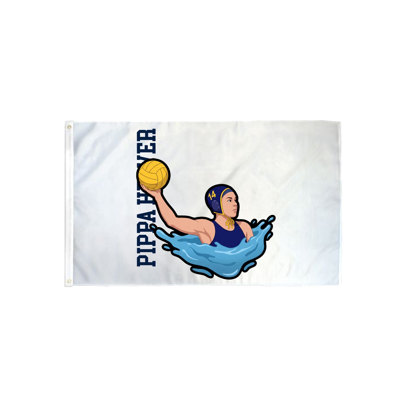3x5 Flag — Name Vertical in Classic