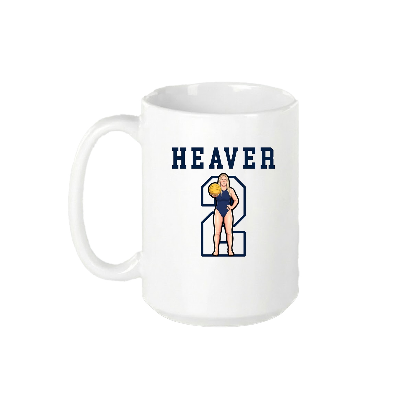 15oz Coffee Mug — Shirsey in White