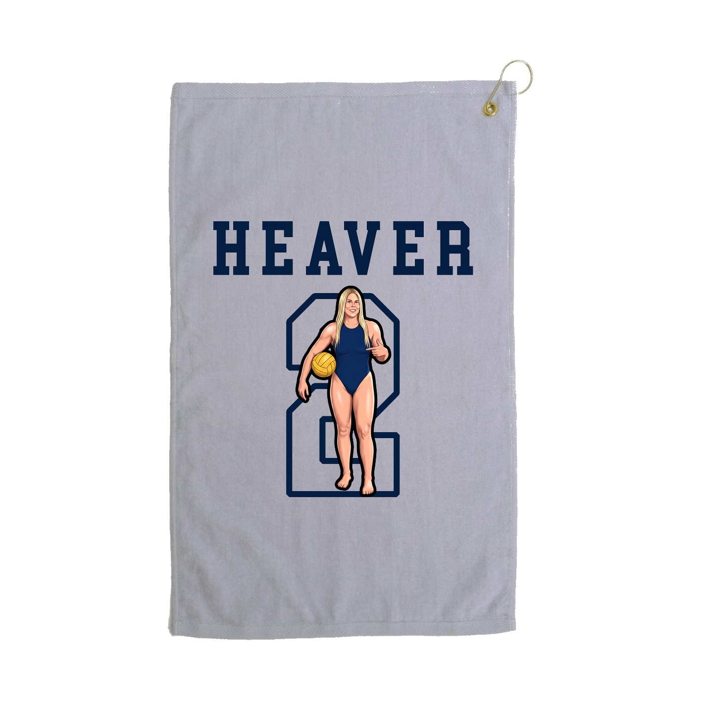 Golf Towel — Shirsey in Grey