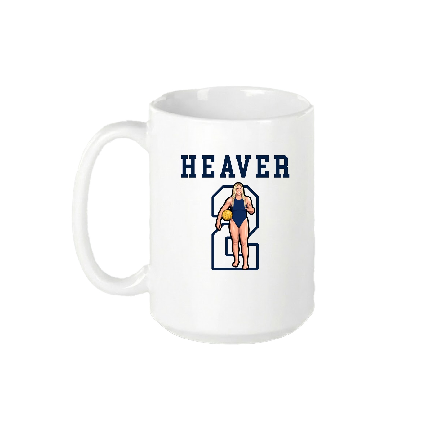15oz Coffee Mug — Shirsey in White
