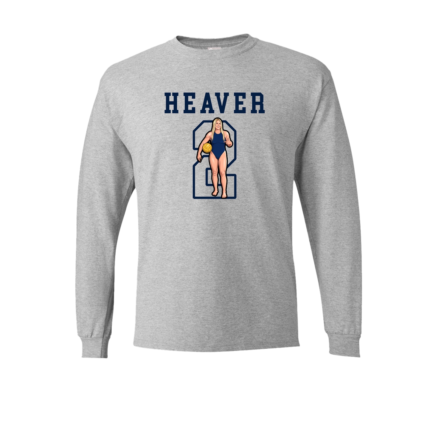 Long Sleeve Tee — Shirsey in Grey