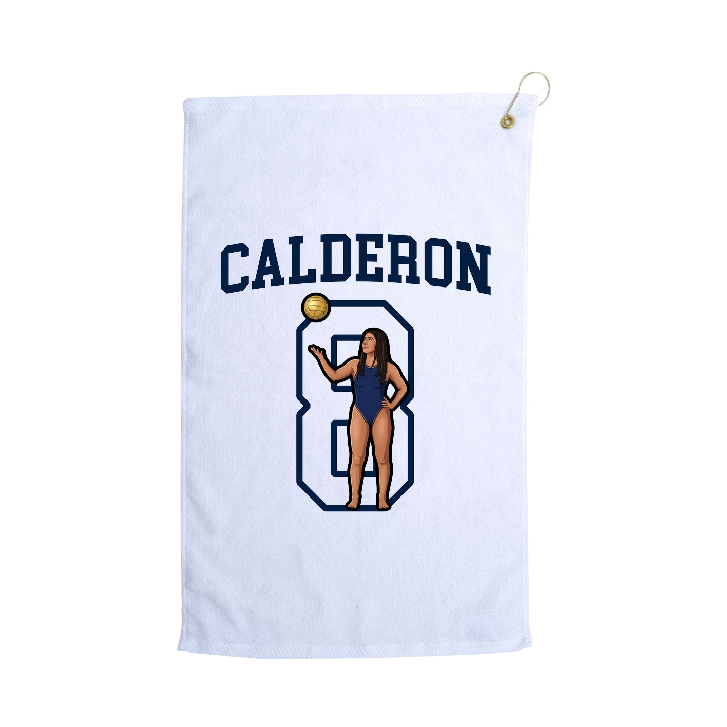 Golf Towel — Shirsey in White
