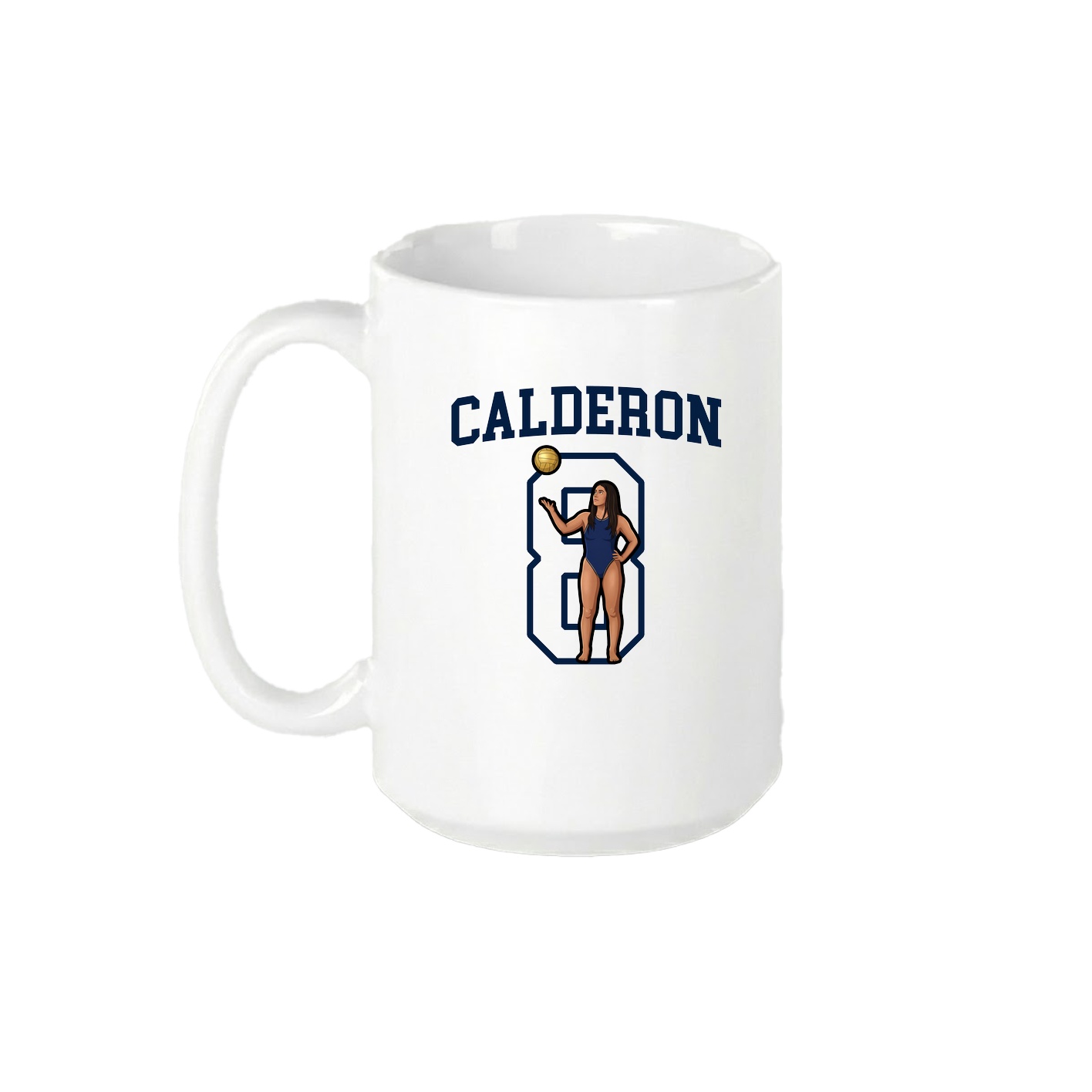 15oz Coffee Mug — Shirsey in White