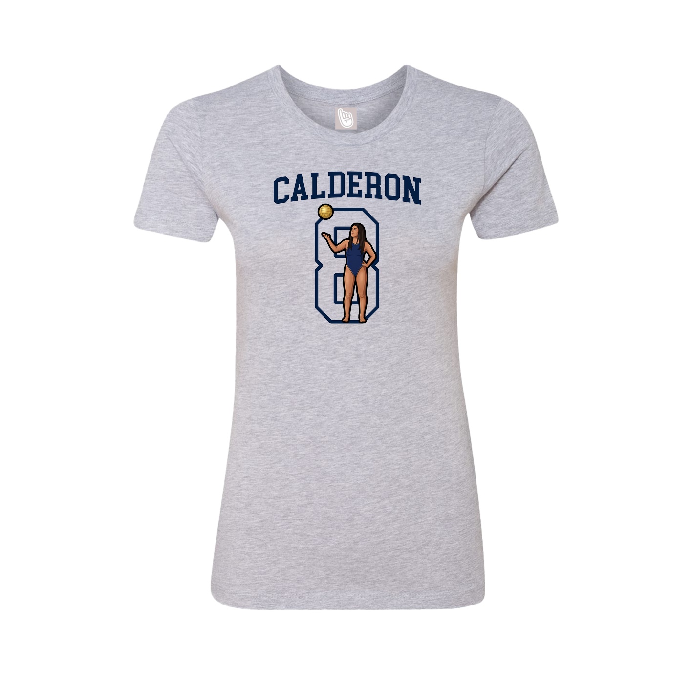 Fitted Women's Tee — Shirsey in Grey