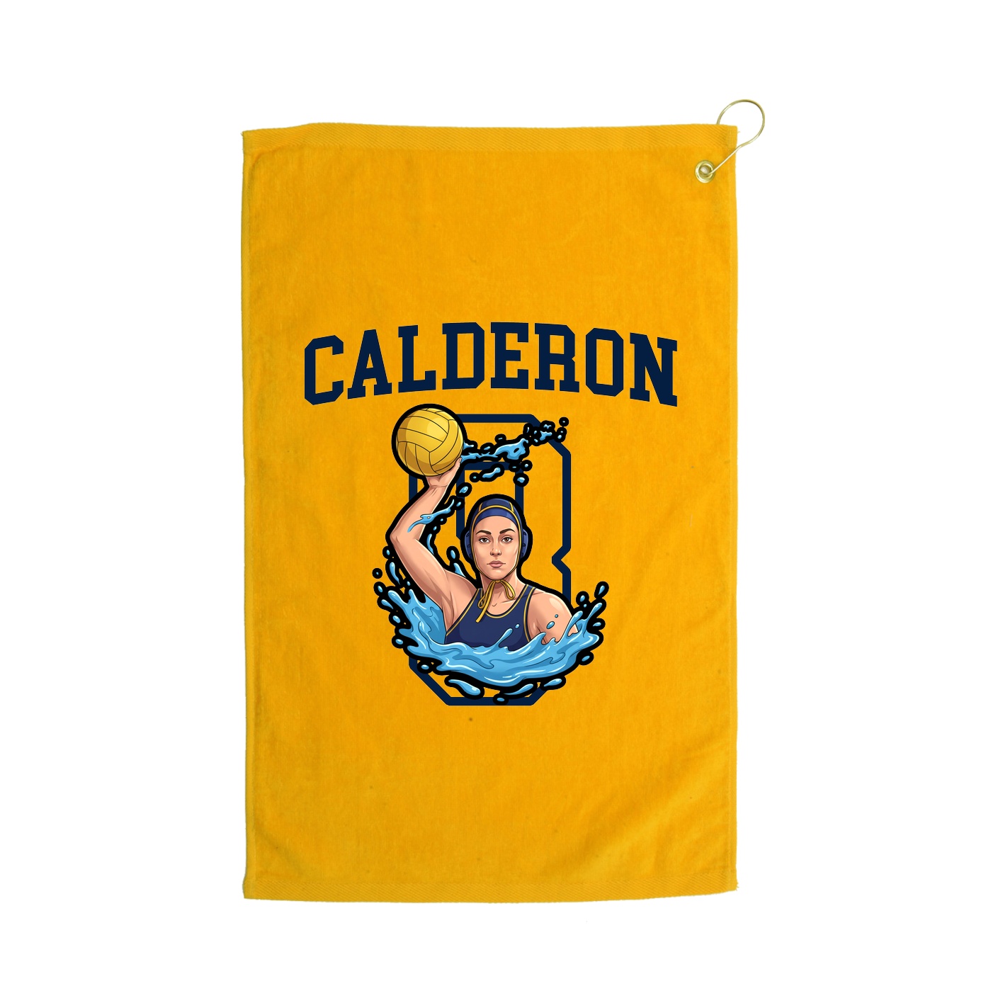 Golf Towel — Shirsey in Gold