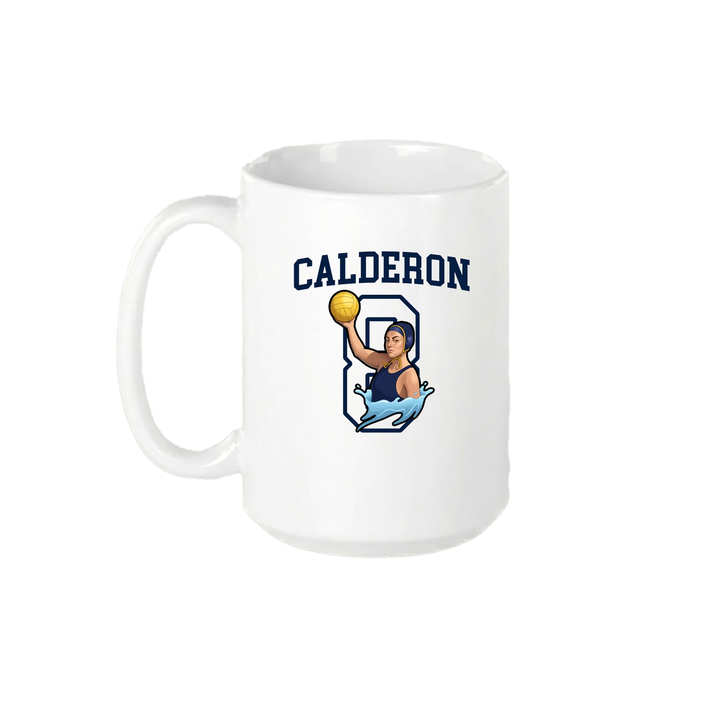 15oz Coffee Mug — Shirsey in White