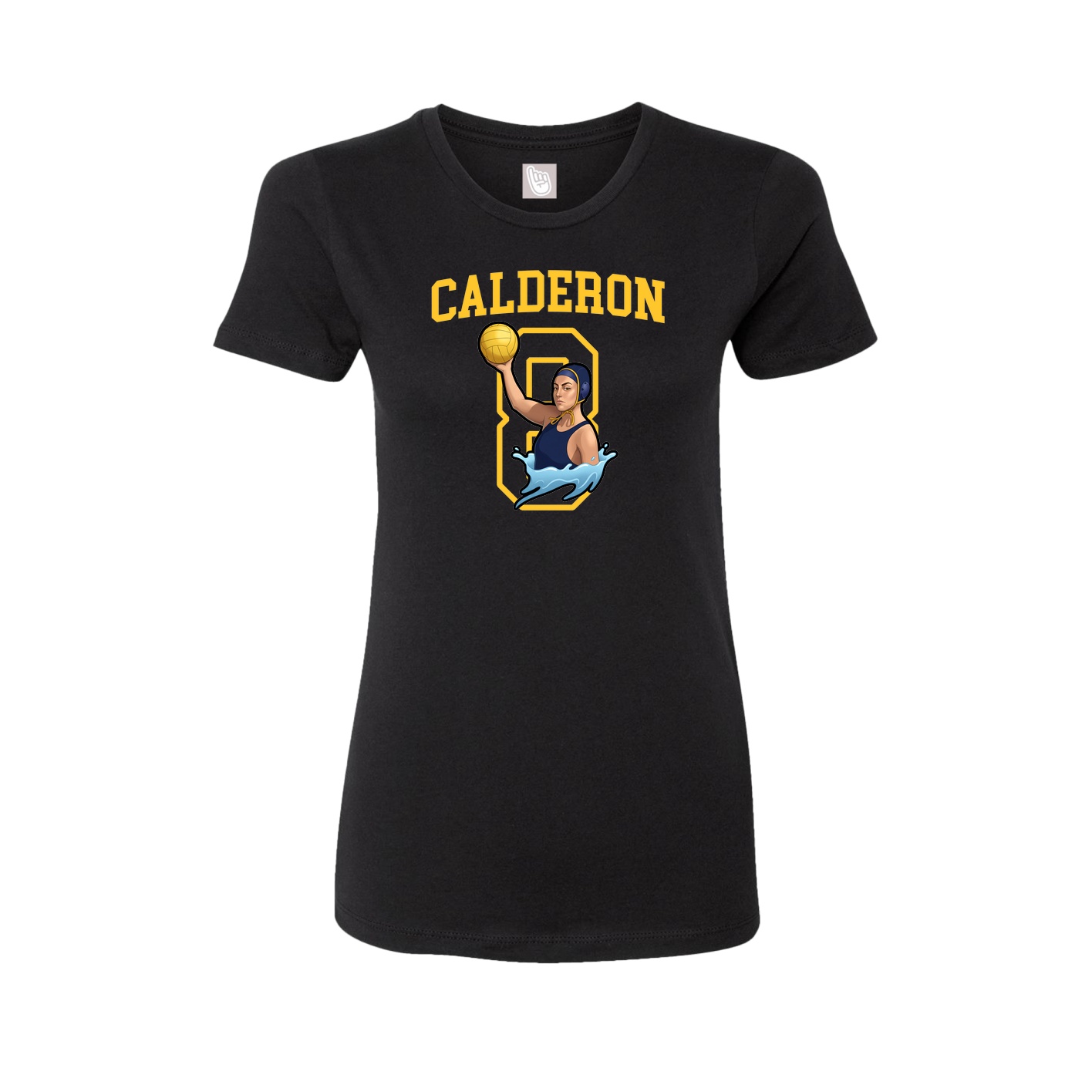 Fitted Women's Tee — Shirsey in Black