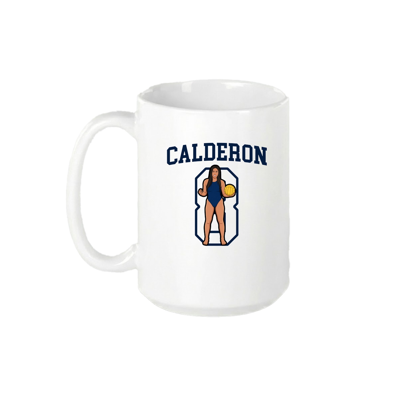 15oz Coffee Mug — Shirsey in White