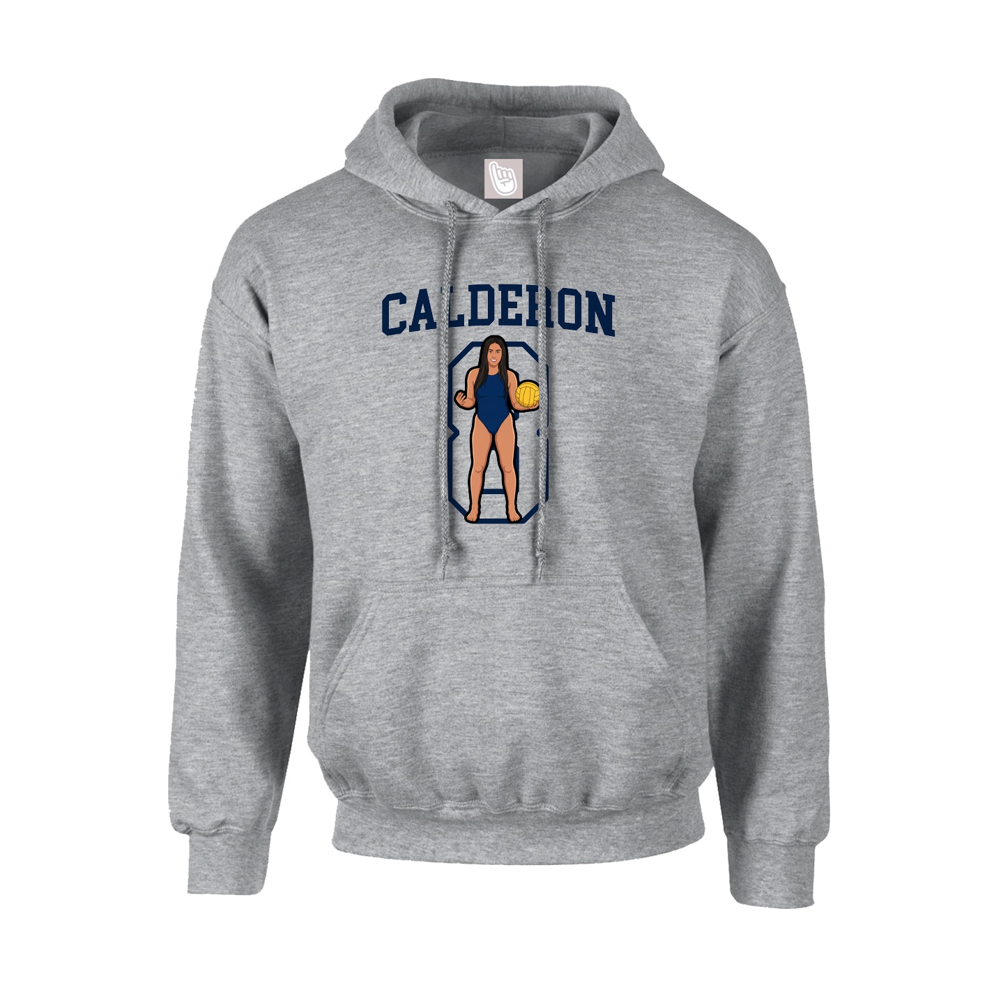 Hoodie — Shirsey in Grey