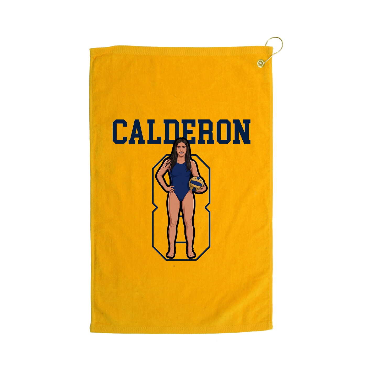 Golf Towel — Shirsey in Gold