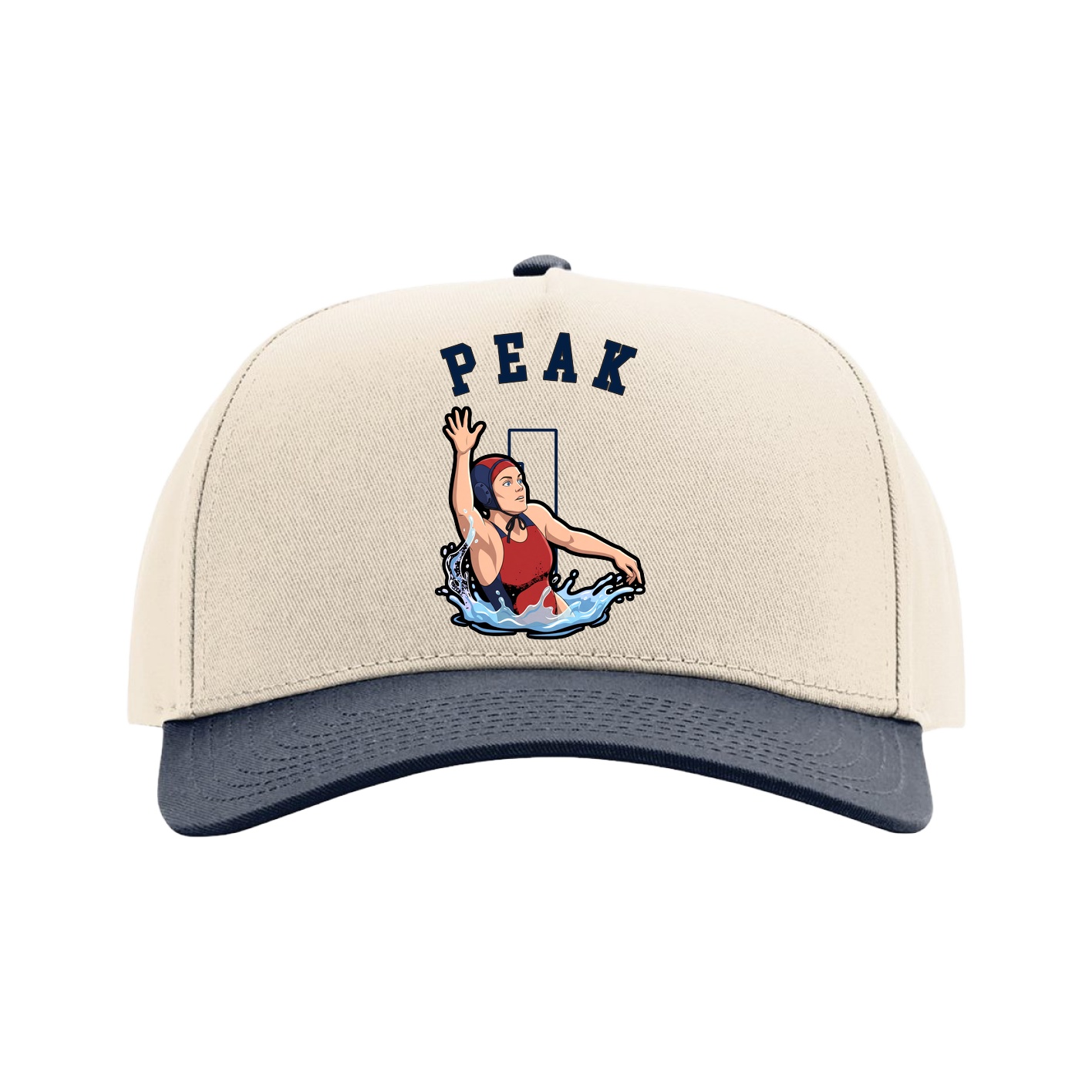 Full Fabric Five-Panel Champ Cap