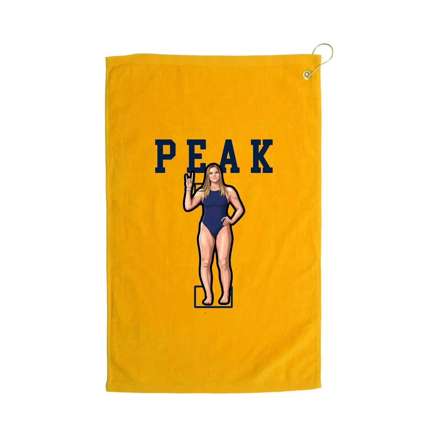 Golf Towel — Shirsey in Gold