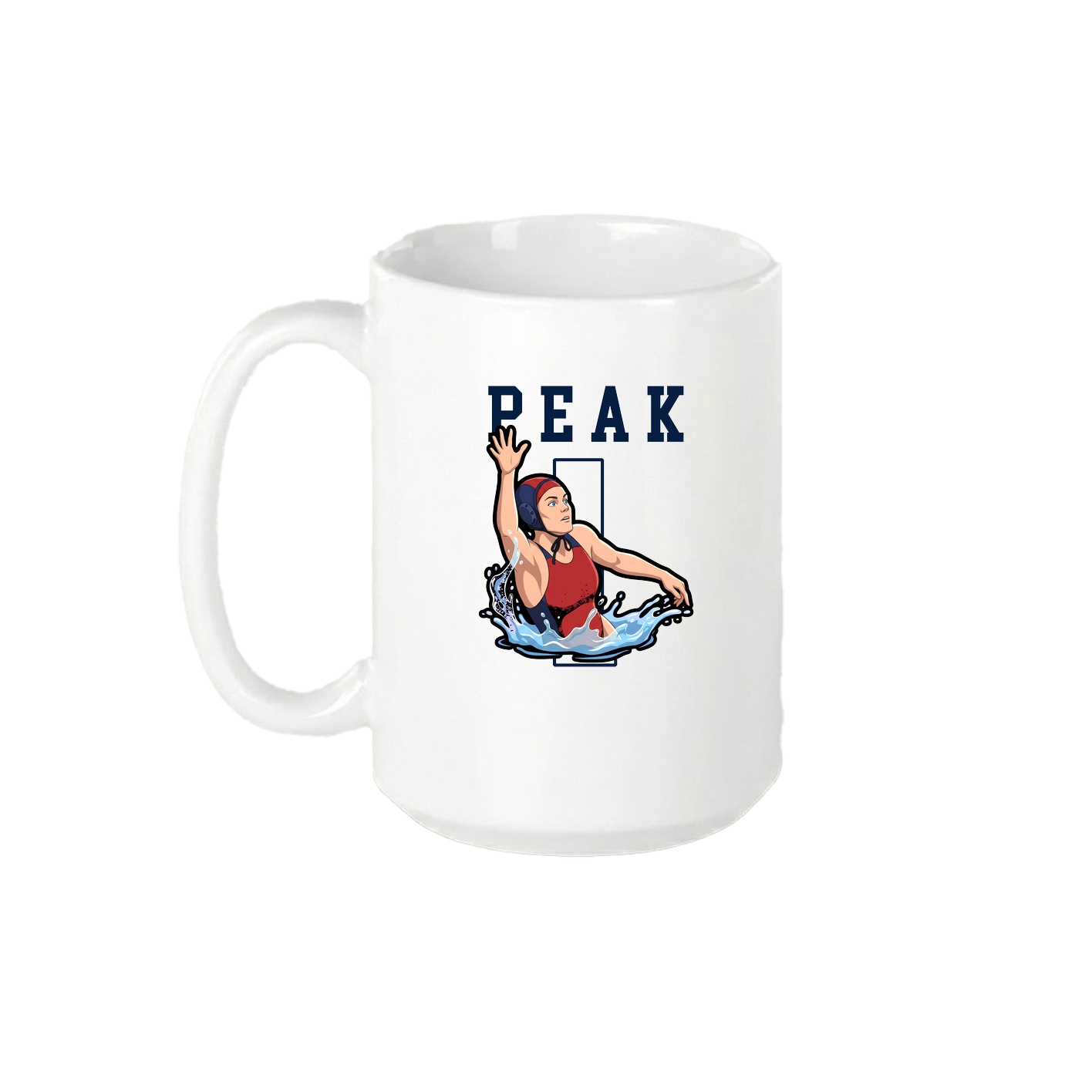 15oz Coffee Mug — Shirsey in White