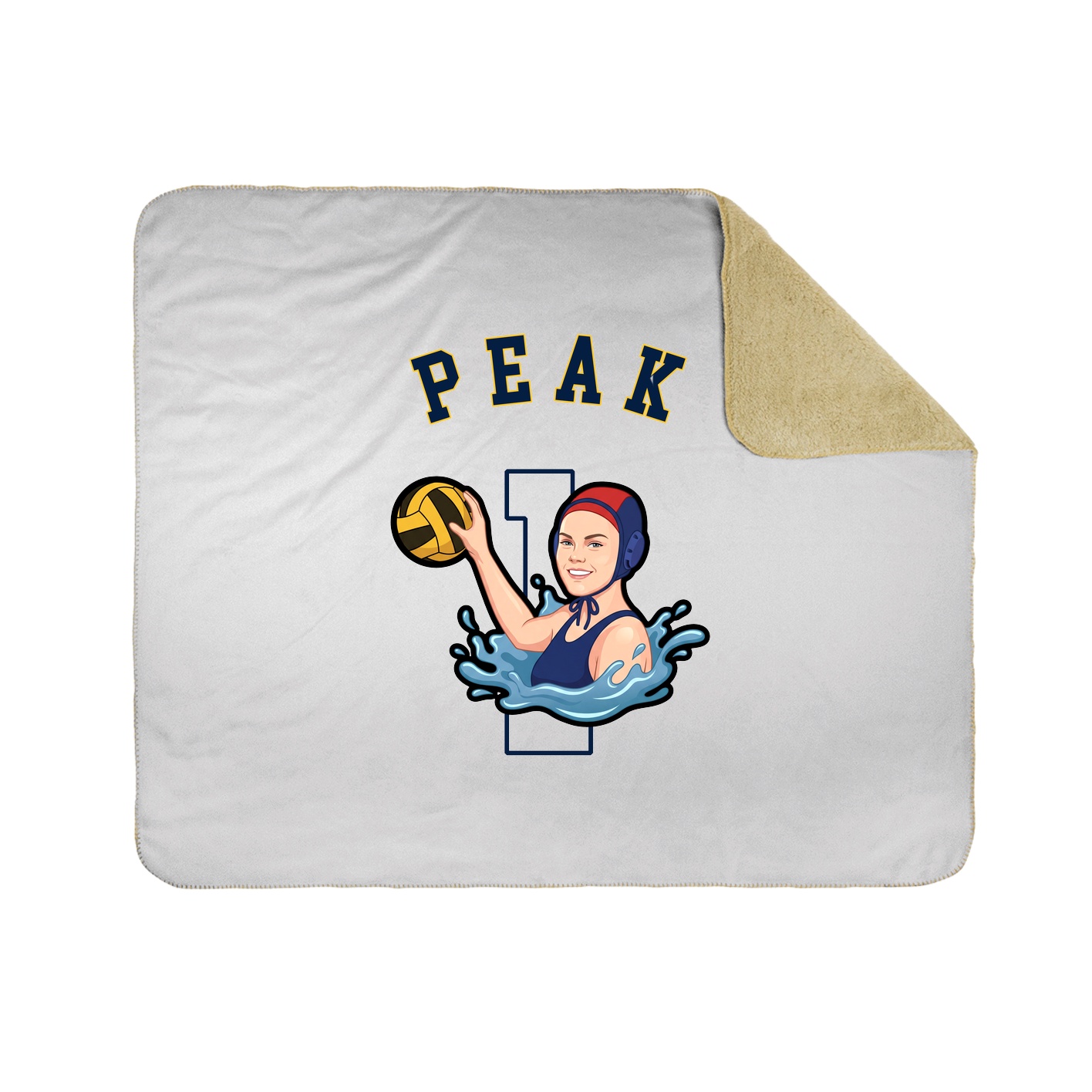 Throw Blanket — Shirsey Arch in White