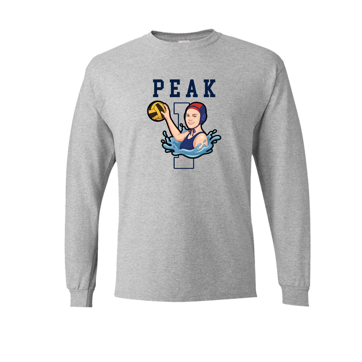 Long Sleeve Tee — Shirsey in Grey