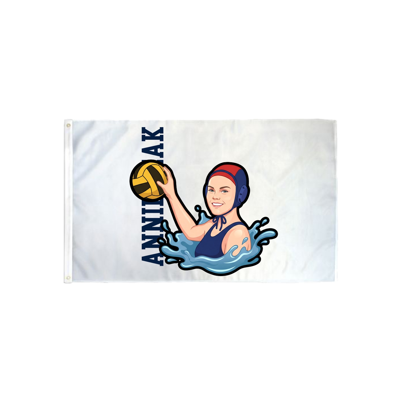 3x5 Flag — Name Vertical in Classic