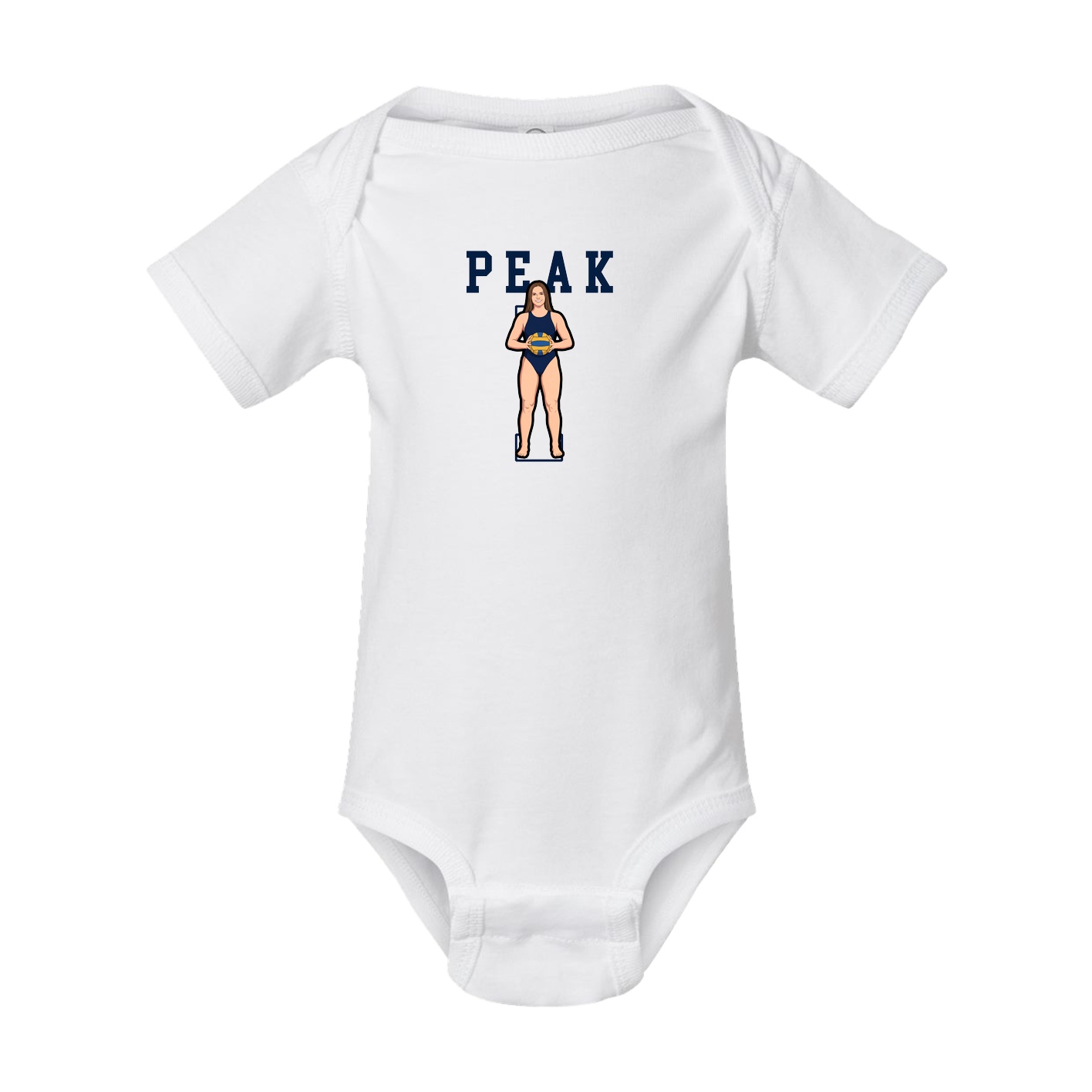 Baby Onesie — Shirsey in White