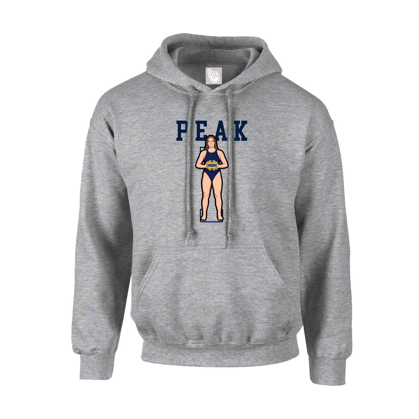 Youth Hoodie — Shirsey in Grey