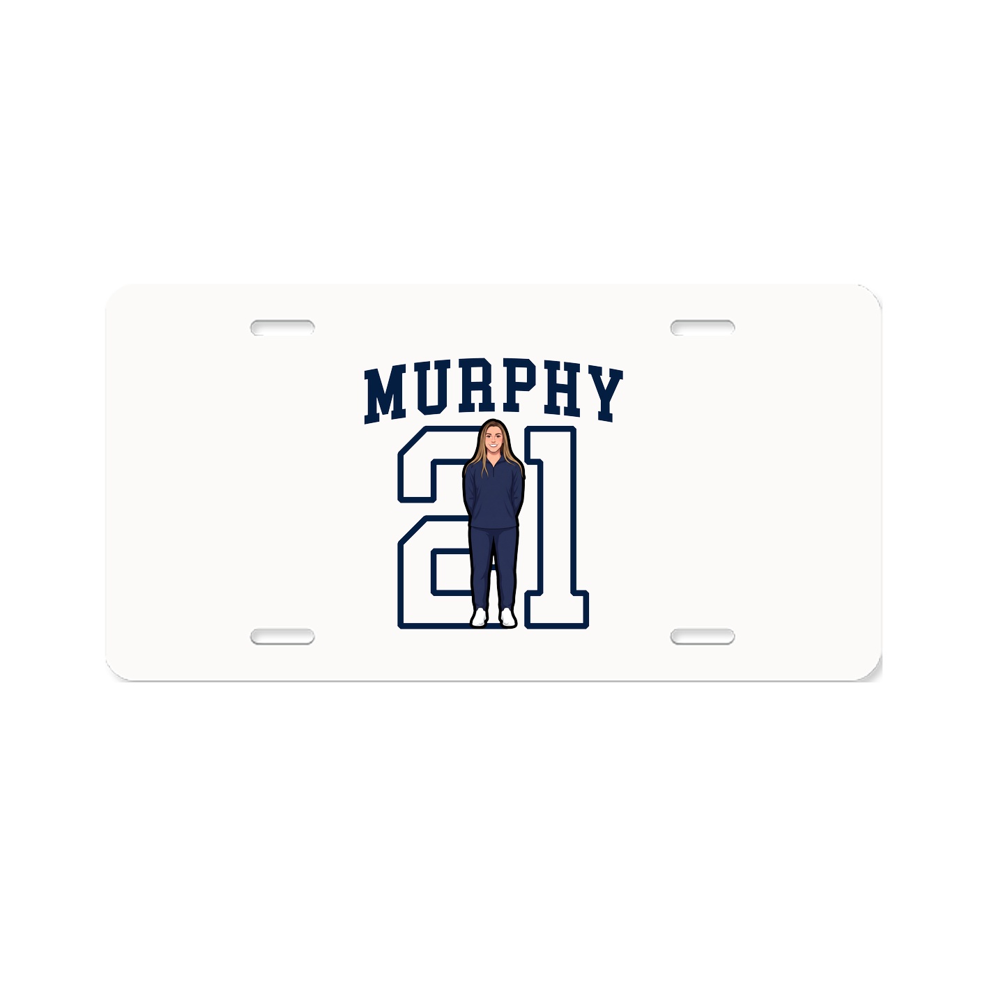 License Plate — Shirsey in Classic