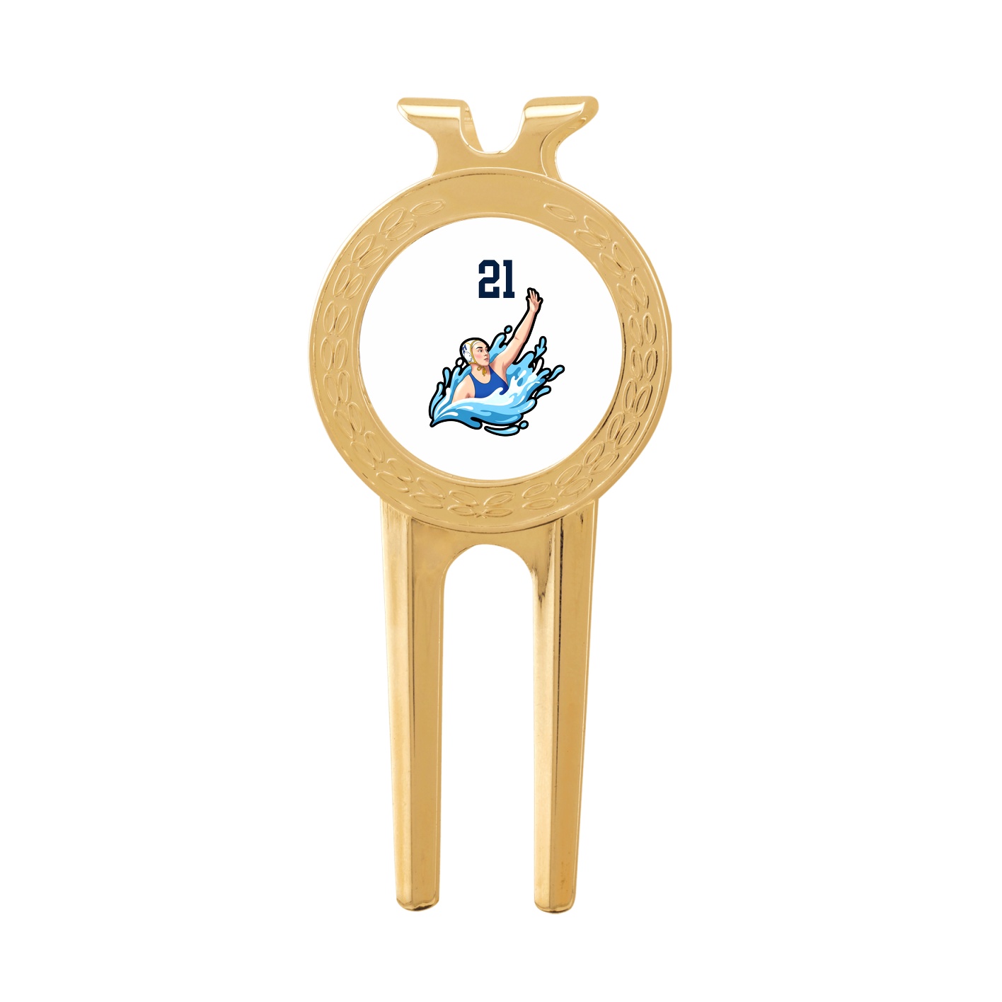 Divot Tool with Ball Marker — Number Top in Classic