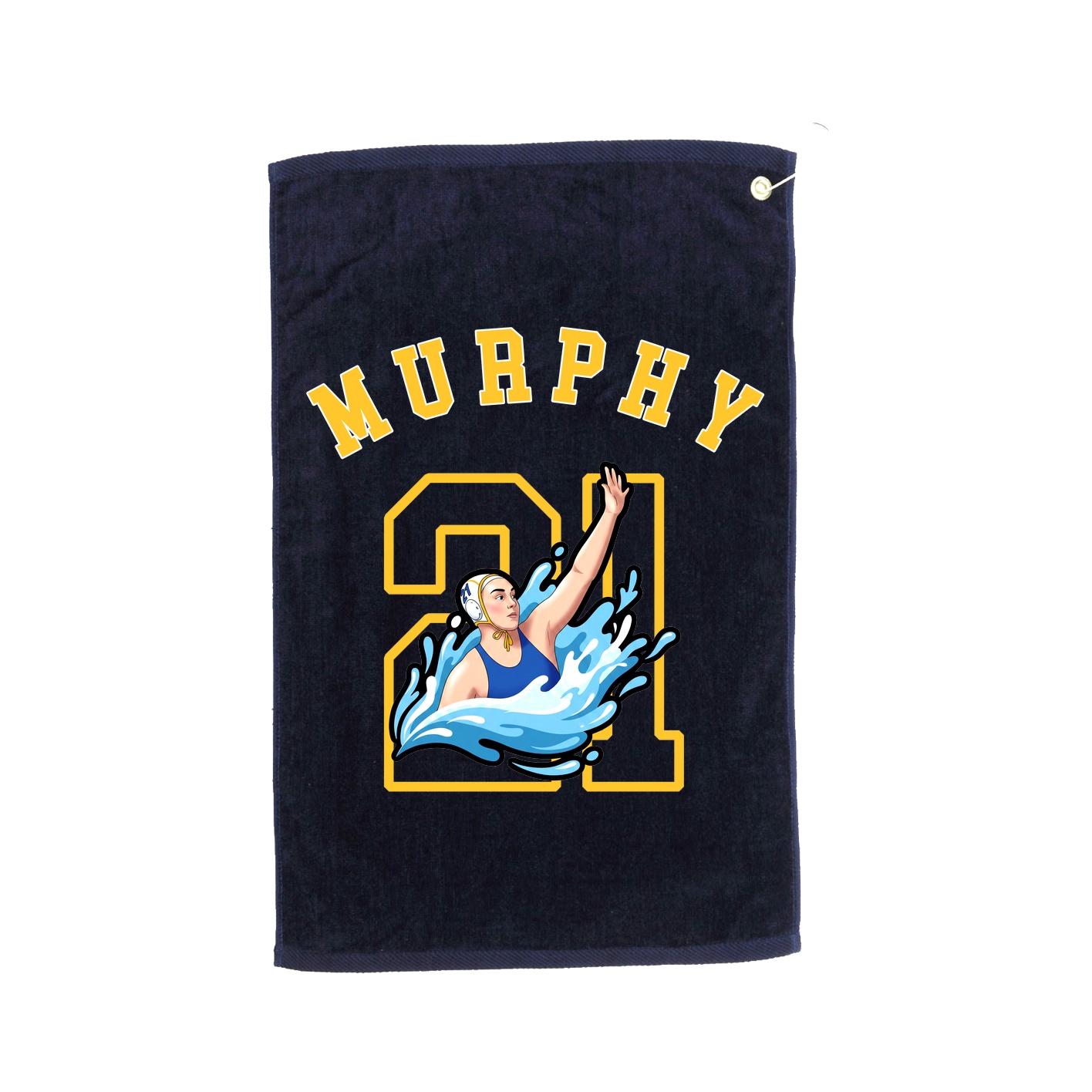 Golf Towel — Shirsey Arch in Navy