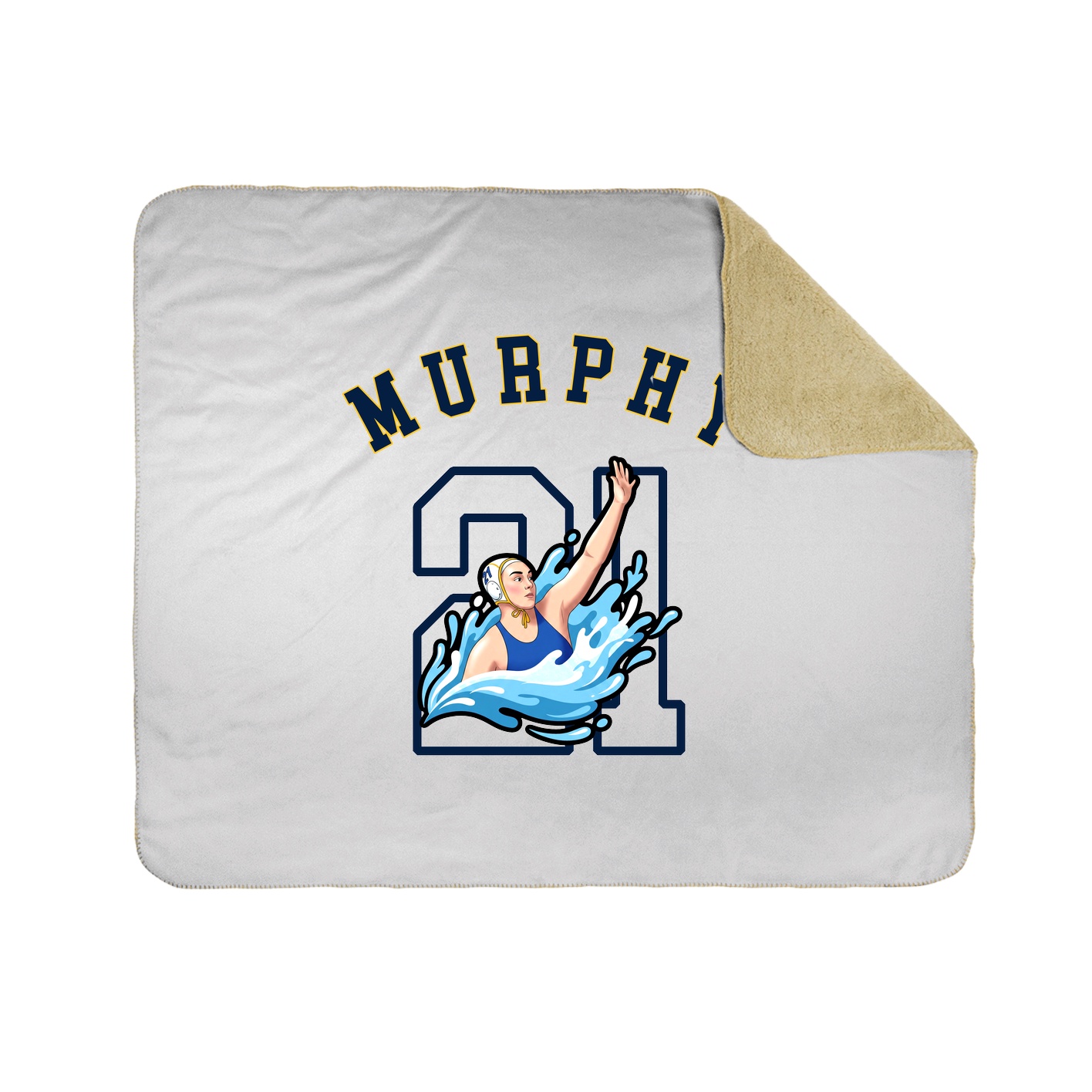Throw Blanket — Shirsey Arch in White