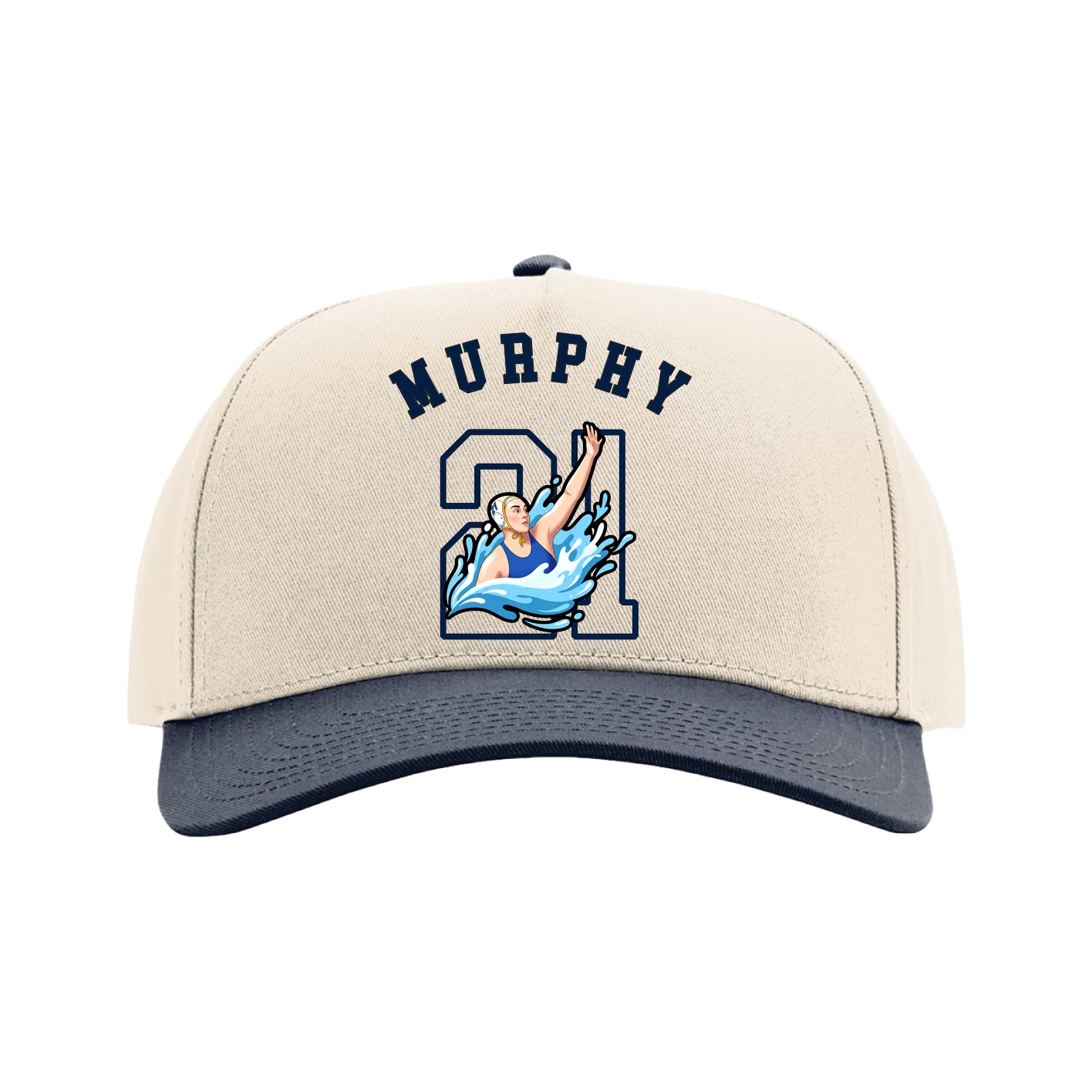 Full Fabric Five-Panel Champ Cap
