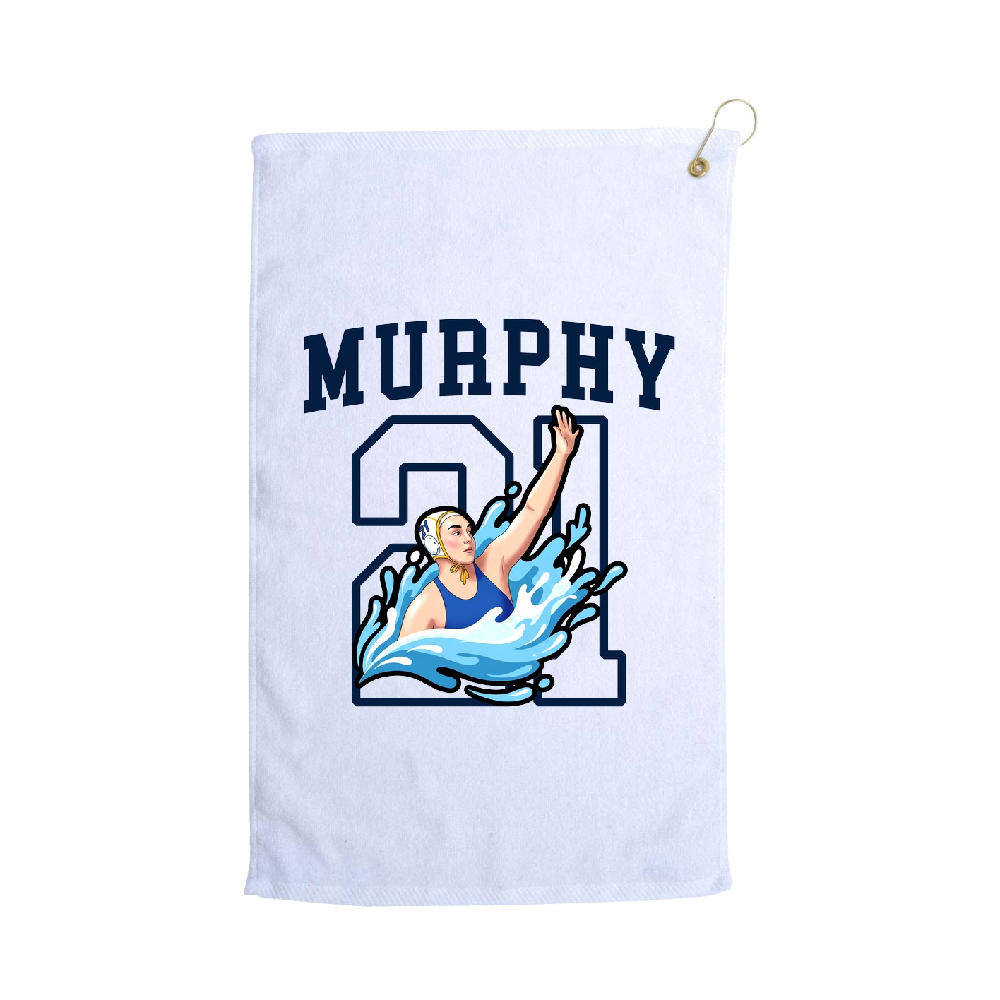 Golf Towel — Shirsey in White