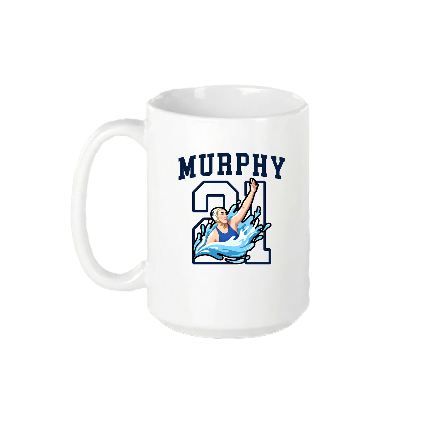 15oz Coffee Mug — Shirsey in White