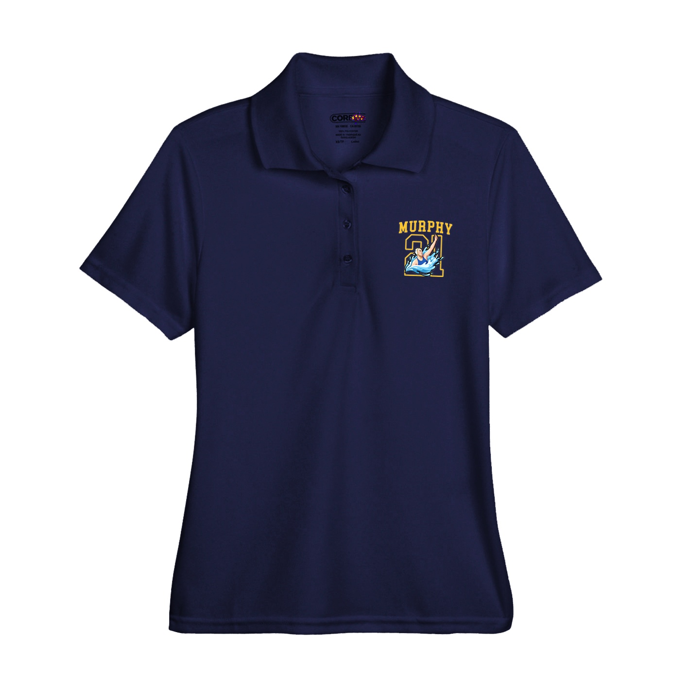 Womens Performance Polo — Shirsey in Navy