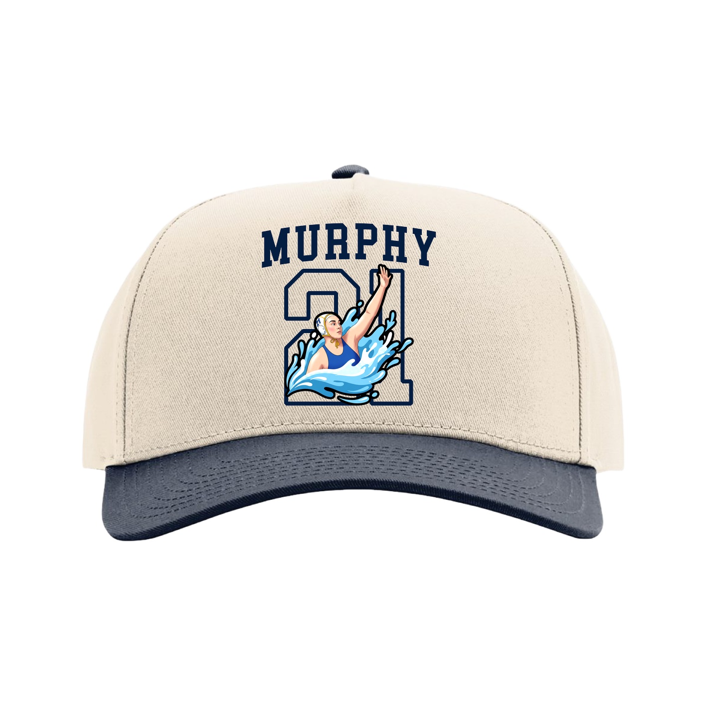 Full Fabric Five-Panel Champ Cap