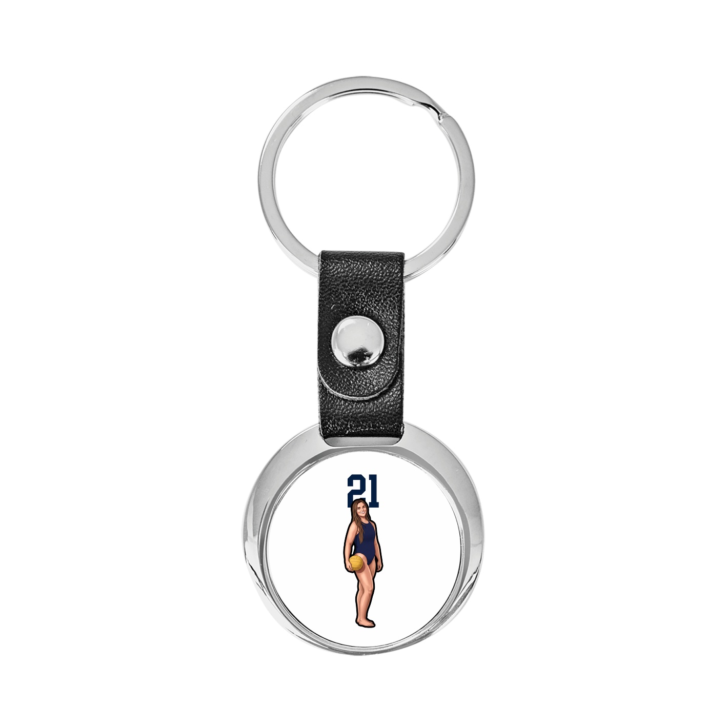 Key Chain — Number Top in Classic