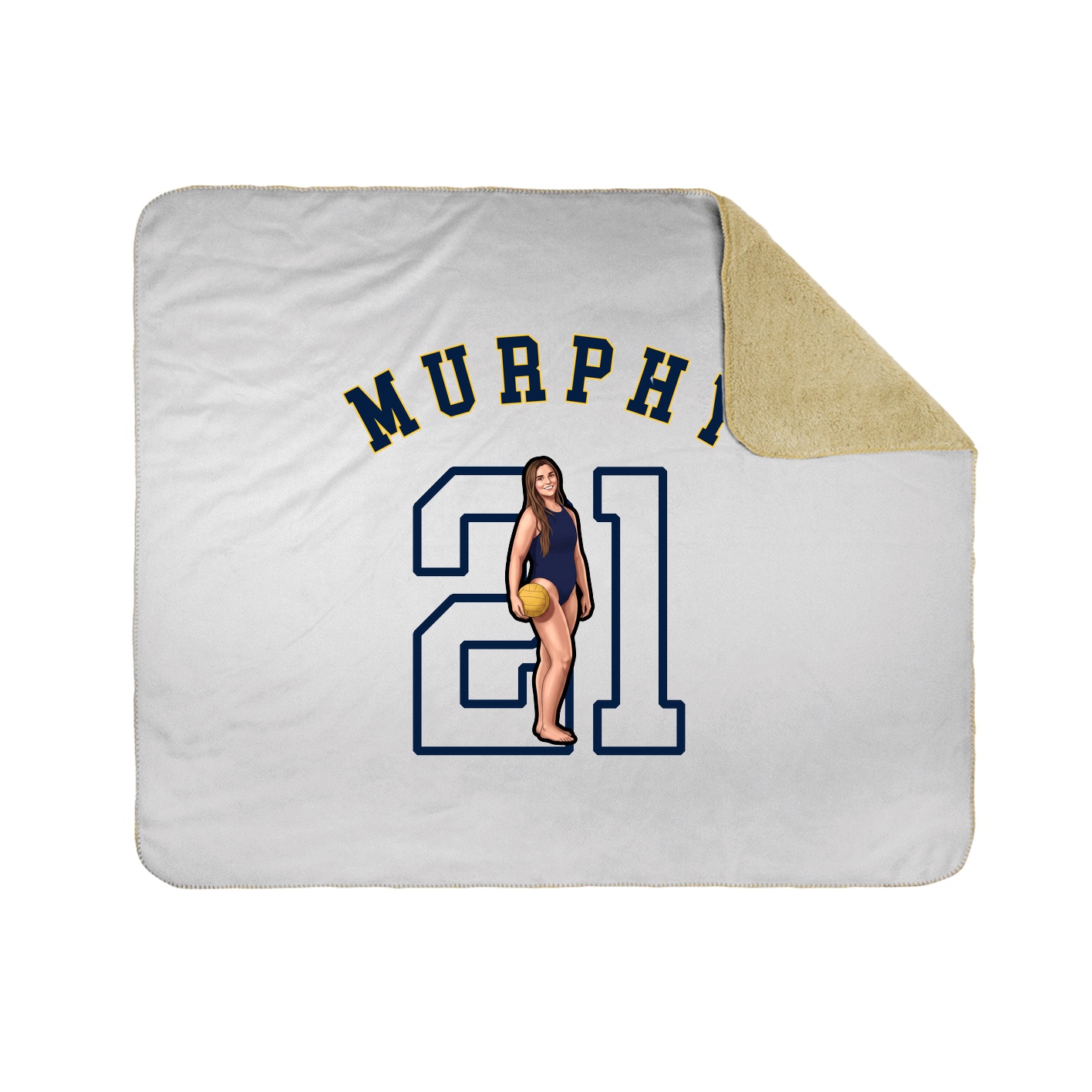 Throw Blanket — Shirsey Arch in White