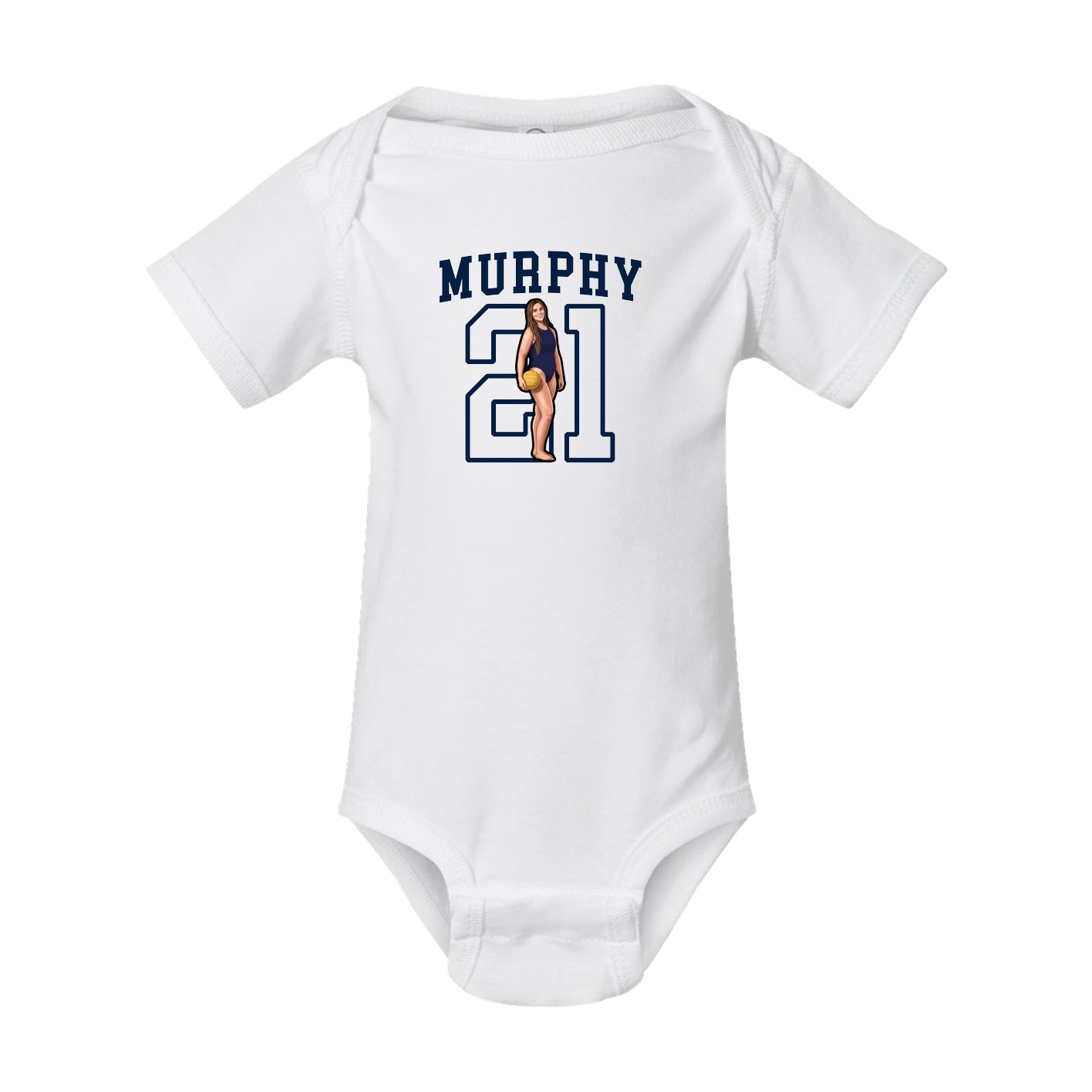 Baby Onesie — Shirsey in White