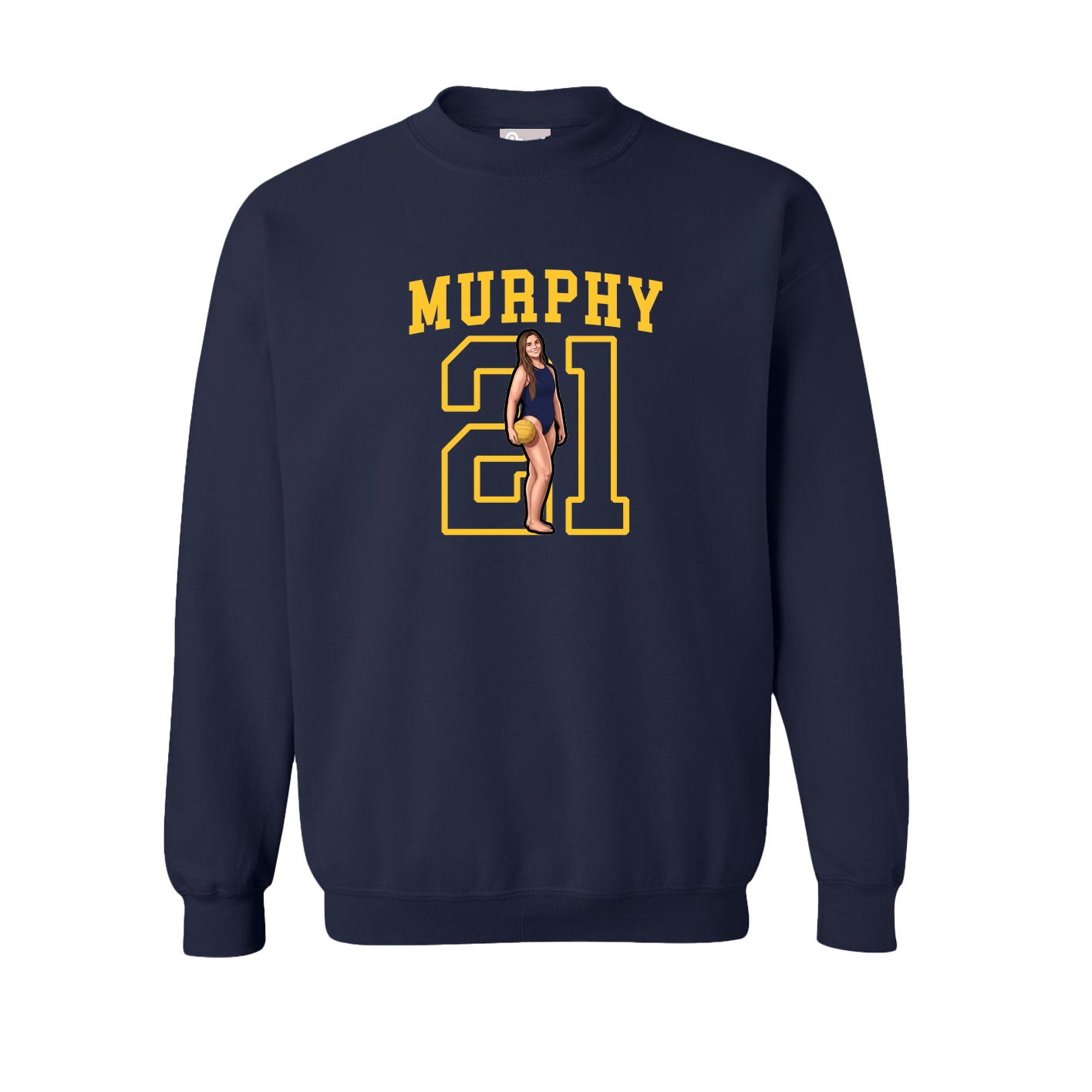 Fleece Crew — Shirsey in Navy