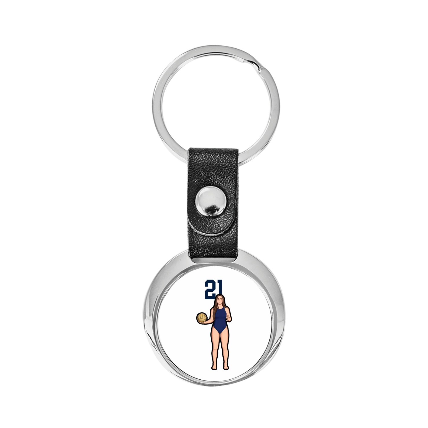 Key Chain — Number Top in Classic