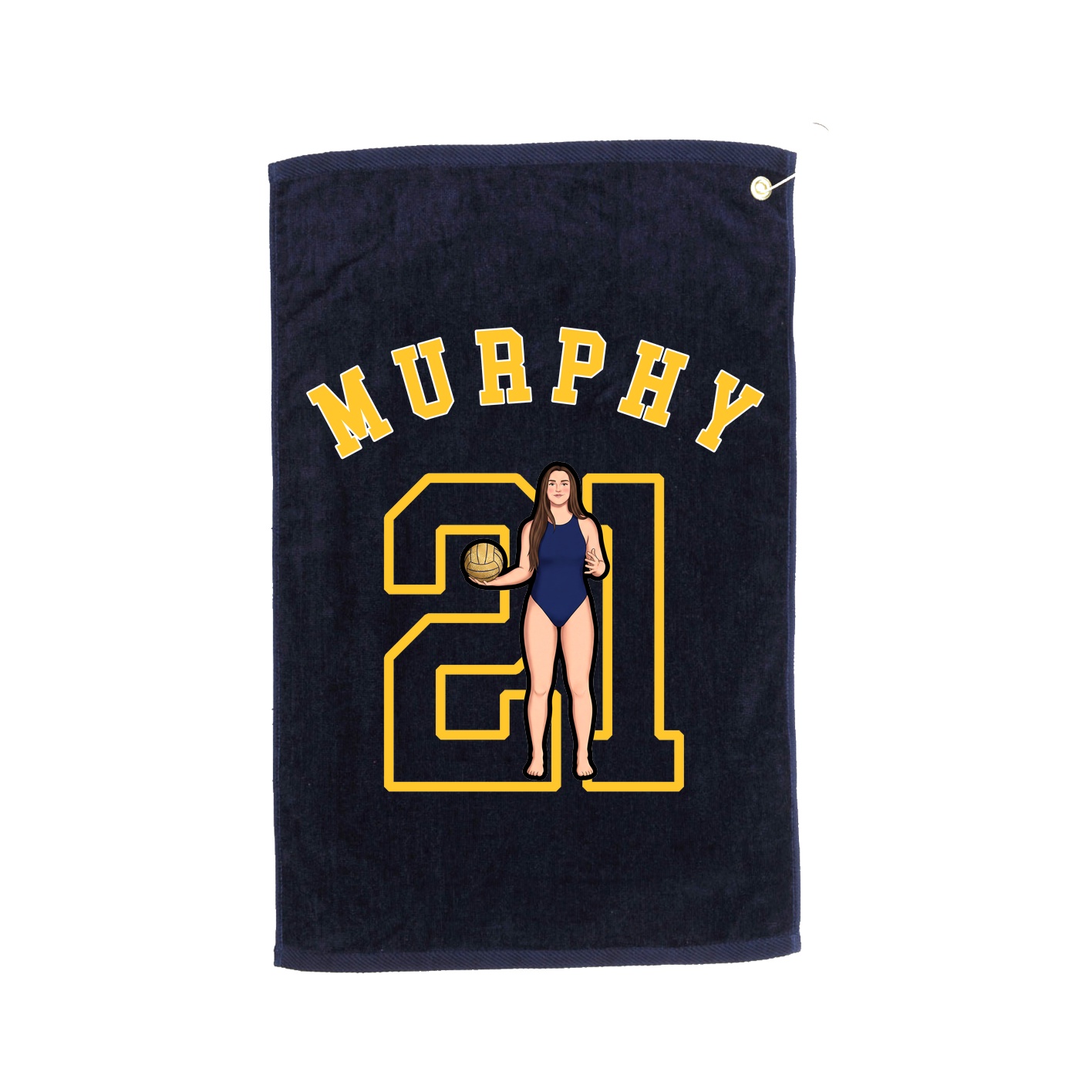 Golf Towel — Shirsey Arch in Navy