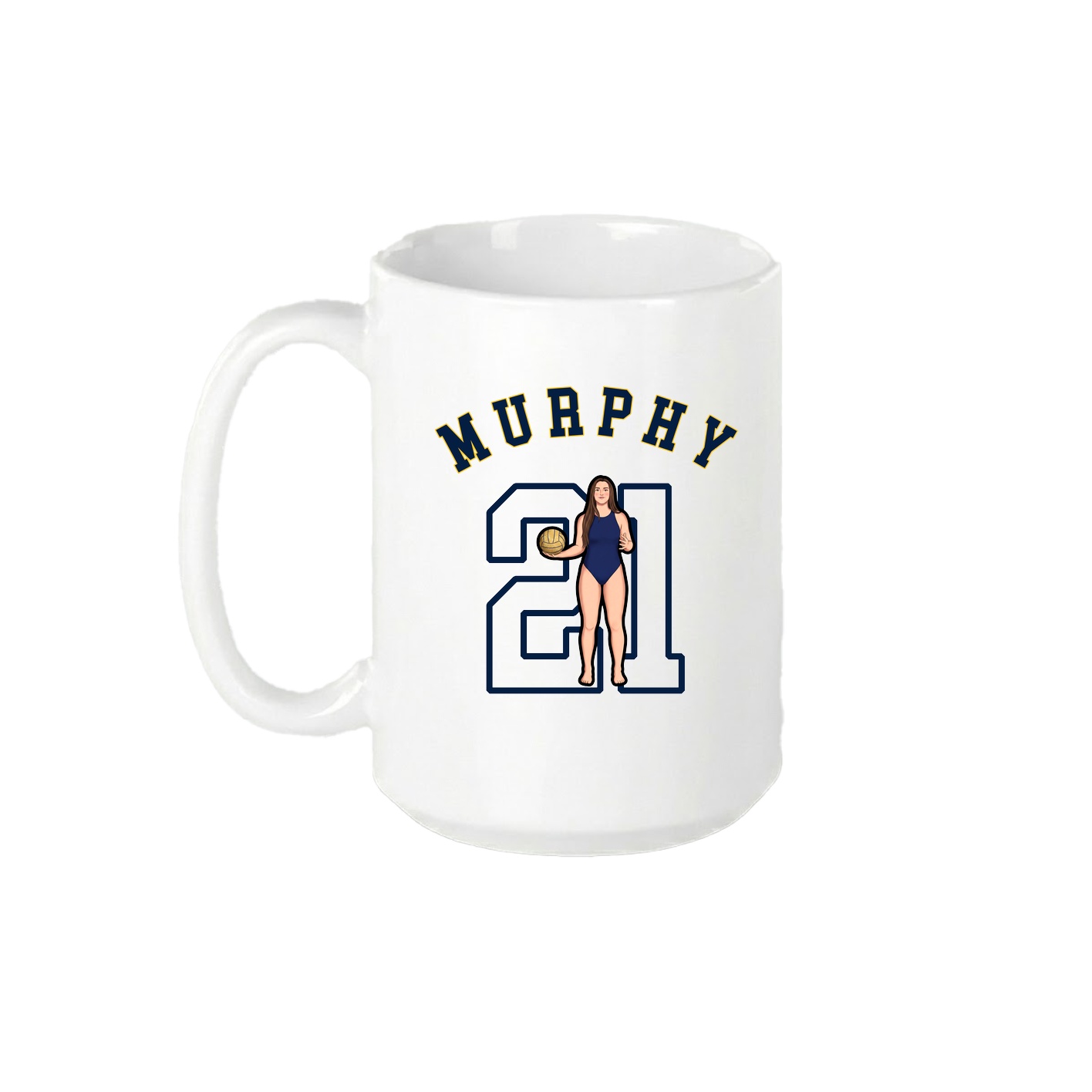 15oz Coffee Mug — Shirsey Arch in White