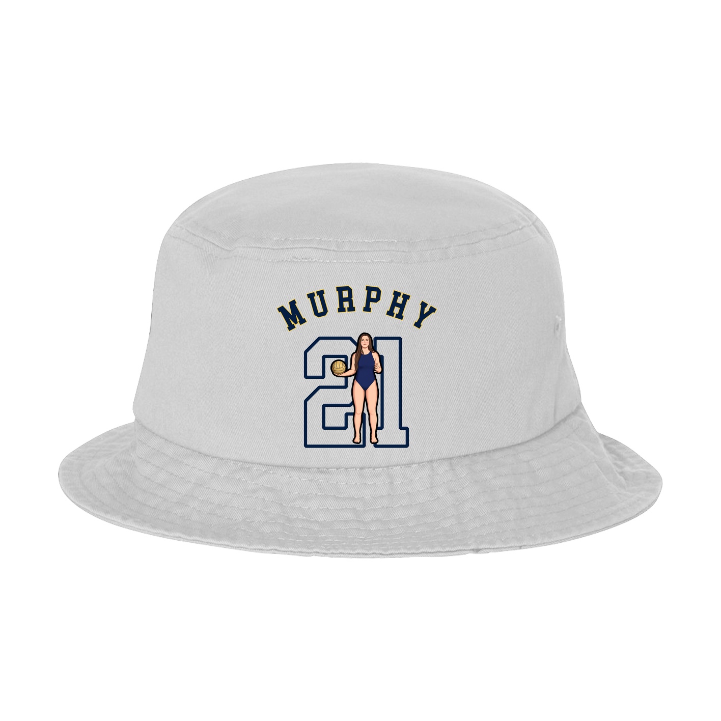 Bucket Cap — Shirsey Arch in White