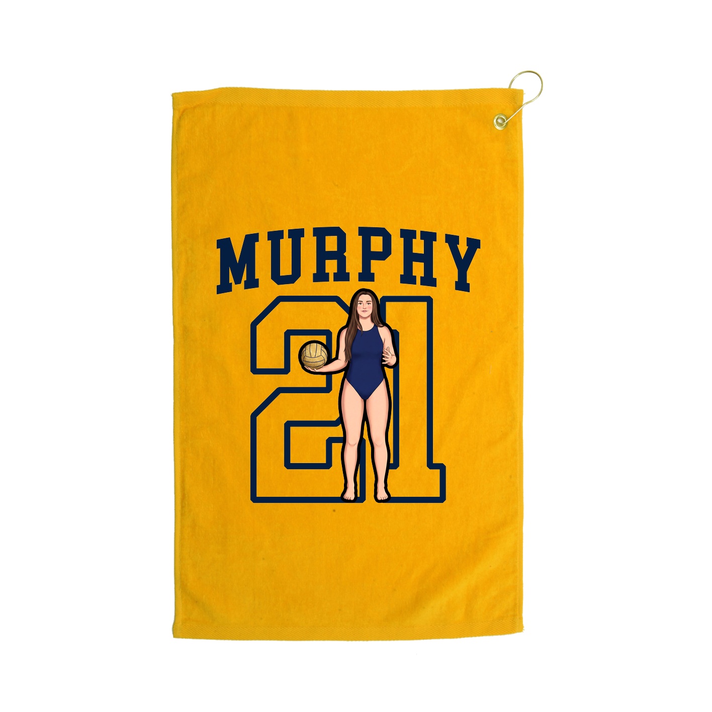 Golf Towel — Shirsey in Gold