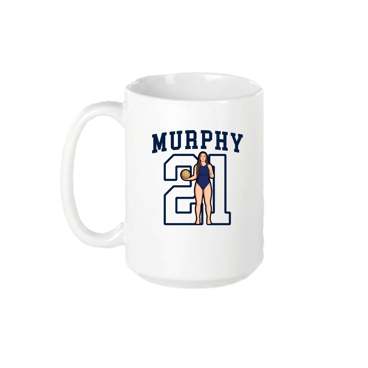 15oz Coffee Mug — Shirsey in White