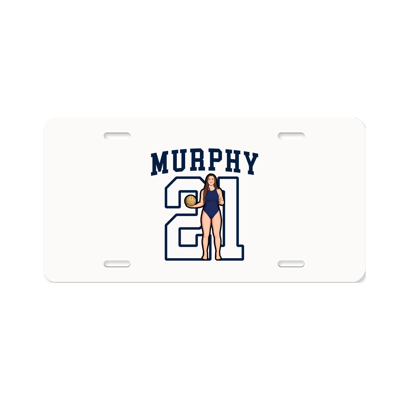 Aluminum License Plate