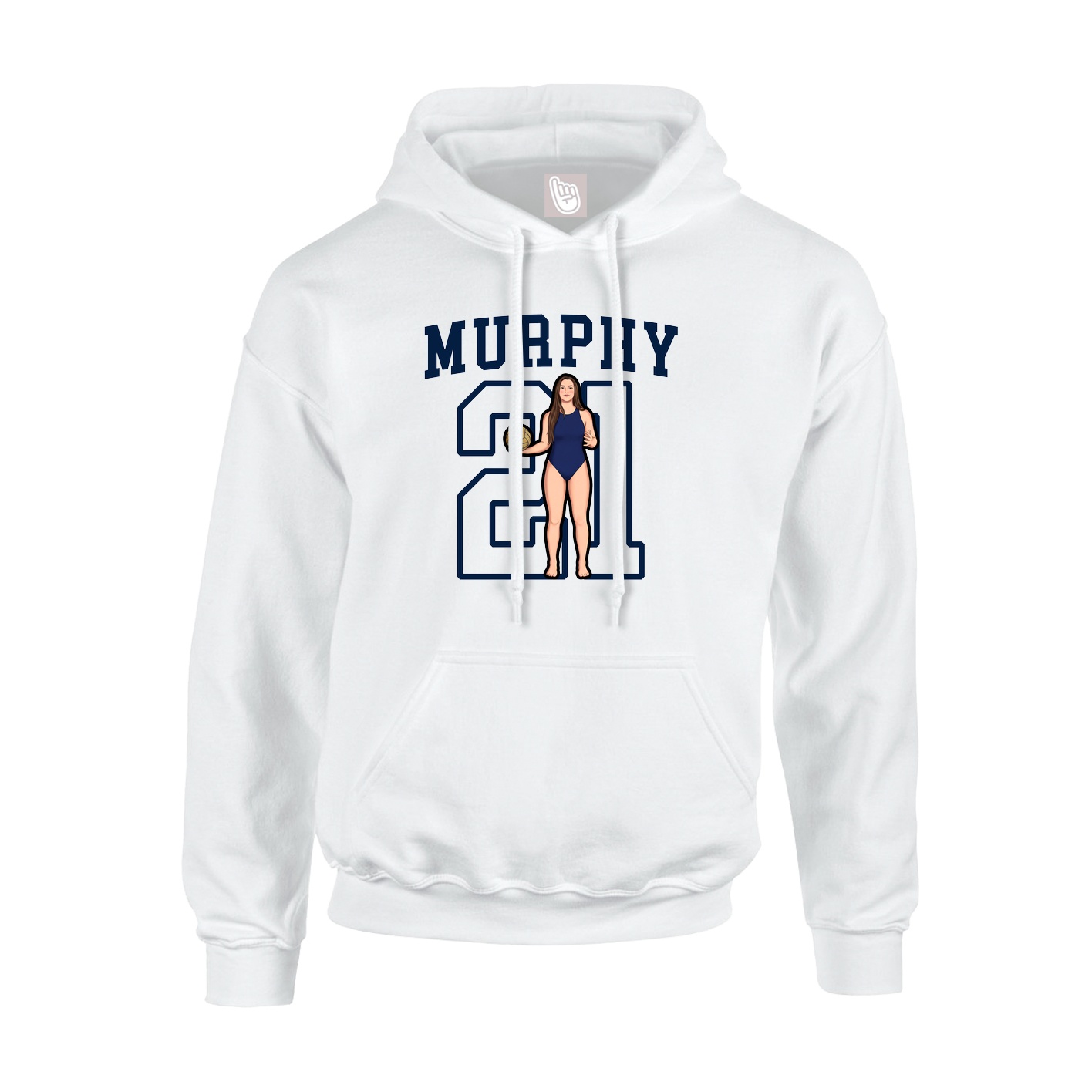 Youth Hoodie — Shirsey in White