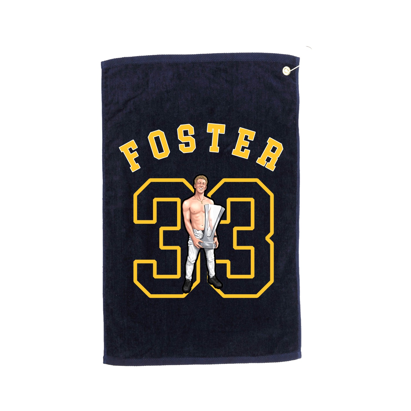 Golf Towel — Shirsey Arch in Navy