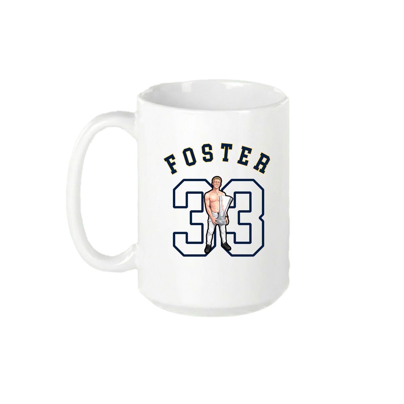15oz Coffee Mug — Shirsey Arch in White